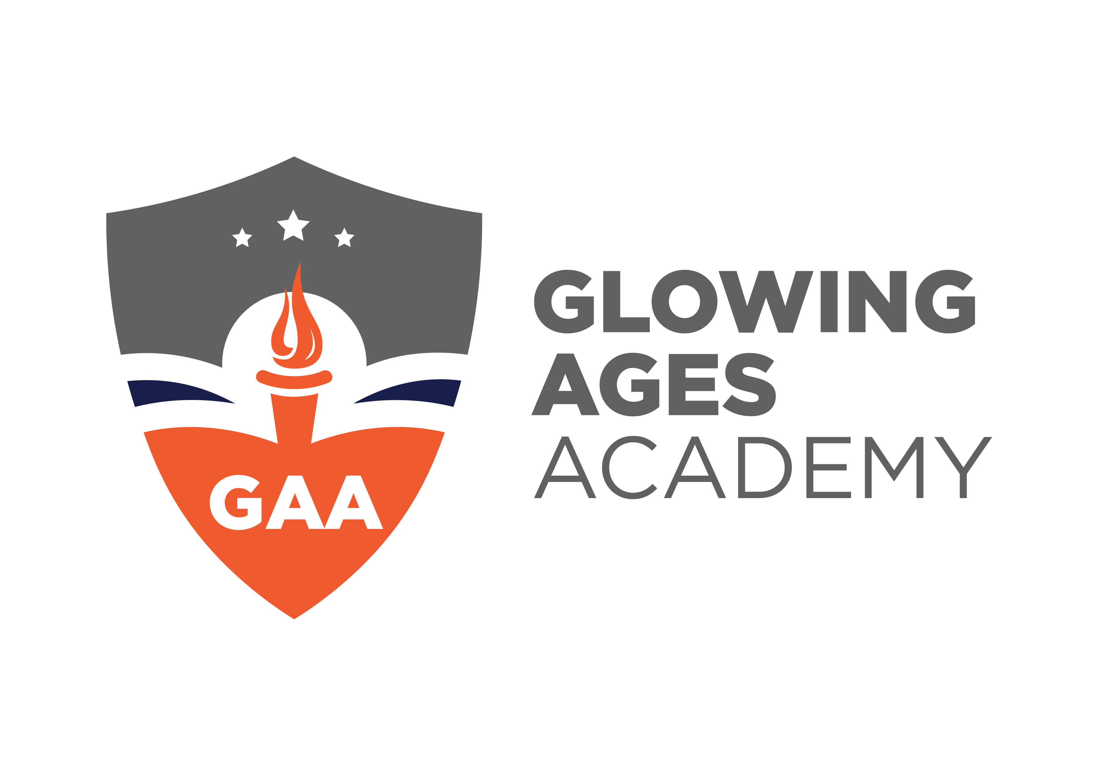 Glowing AGes Academy Logo